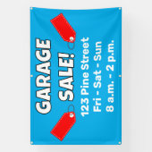 Aangepaste GARAGE SALE! Banner (Verticaal)
