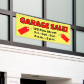 Aangepaste GARAGE SALE!-banner Spandoek (Buitenkant Gebouw)