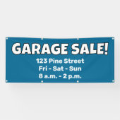 Aangepaste GARAGE SALE!-banner Spandoek (Horizontaal)