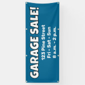 Aangepaste GARAGE SALE!-banner Spandoek (Verticaal)