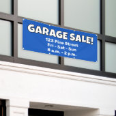 Aangepaste GARAGE SALE!-Banner Spandoek (Buitenkant Gebouw)