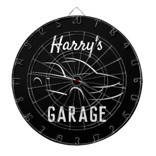 Aangepaste garagemancave dartbord