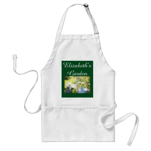 Aangepaste Gardening Apron Standaard Schort (Voorkant)