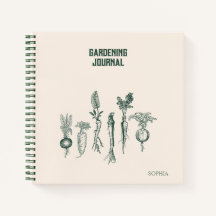 Aangepaste Gardening Journal