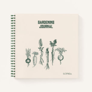 Aangepaste Gardening Journal Notitieboek