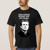 Aangepaste Gavin Newsom T-shirt (Voorkant)