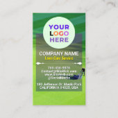 Aangepaste gazon zorg en landschapsarchitectuur Lo Visitekaartje (Voorkant)