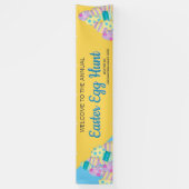 Aangepaste gebarentaal paashagel spandoek (Verticaal)