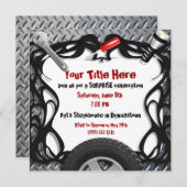 Aangepaste gebeurtenis automatische mechanische ui kaart (Voorkant / Achterkant)