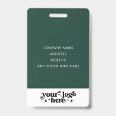 Aangepaste gebeurtenis-ID met de naam Photo Employ Badge (Back)