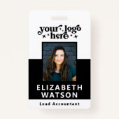 Aangepaste gebeurtenis-ID met de naam Photo Employ Badge (Voorkant)