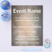 Aangepaste gebeurtenis verlichten flyer (Enkel)