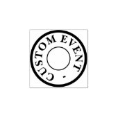 Aangepaste gebeurtenisstempel rubberstempel (Afrduk)