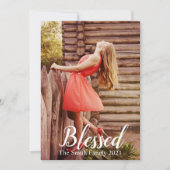 Aangepaste Geblesseerd Kerstmis Feestdagenkaart (Voorkant)