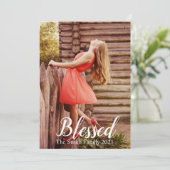 Aangepaste Geblesseerd Kerstmis Feestdagenkaart (Staand voorkant)