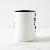 Aangepaste geboortebloem mei - Gepersonaliseerde n Mok (Midden)