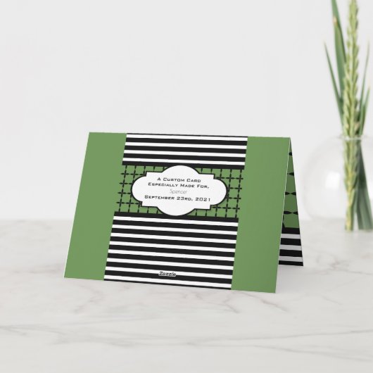 Aangepaste geboortedag met Skateboarder Kaart (Achterkant)