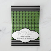 Aangepaste geboortedag met Skateboarder Kaart (Binnen)