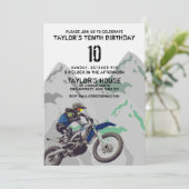 Aangepaste geboortedag voor mountainbiking kaart (Staand voorkant)