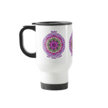 Aangepaste Geboortemaand Bloem April Mandala Zen A