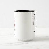 Aangepaste geboortemaandbloem juni - Gepersonalise Mok (Midden)