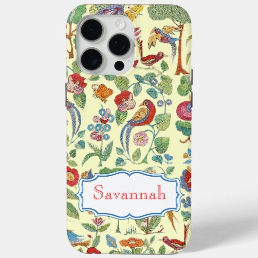 Aangepaste geborduurde patroontelefoon Case-Mate iPhone case (Achterkant)