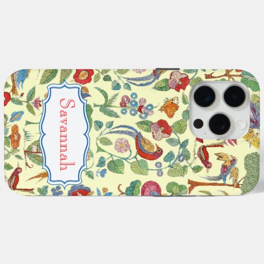 Aangepaste  geborduurde patroontelefoon Case-Mate iPhone case (Achterkant (horizontaal))