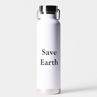Aangepaste Gebrandschilderde Glas Blad Eco Waterfles