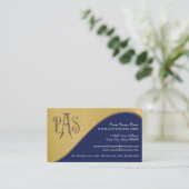 Aangepaste gecertificeerde bedrijfsbelastingen van visitekaartje (Staand voorkant)