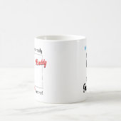 Aangepaste gedenkplaat of hond koffiemok (Center)