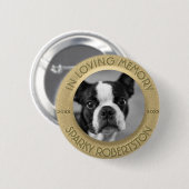 Aangepaste gedenkteken-Button Ronde Button 5,7 Cm (Voorkant /achterkant)