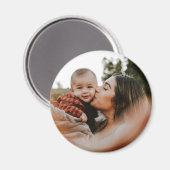 Aangepaste gedenkwaardige fotomagneet magneet (Voorkant / Achterkant)