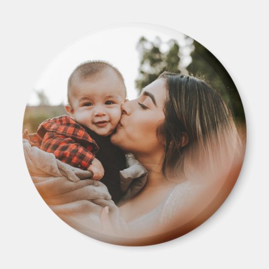 Aangepaste gedenkwaardige fotomagneet magneet (Voorkant)