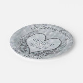 Aangepaste gedenkwaardige Sjabloon Papieren Bordje (Gekanteld)