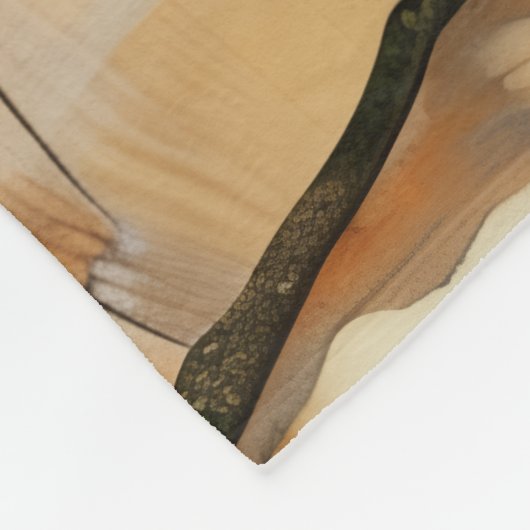 Aangepaste gedrukt zachte fleece deken 50x60 (Hoek)