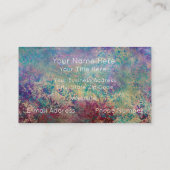 Aangepaste gedrukte Visitekaartjes - Peacock Color (Achterkant)
