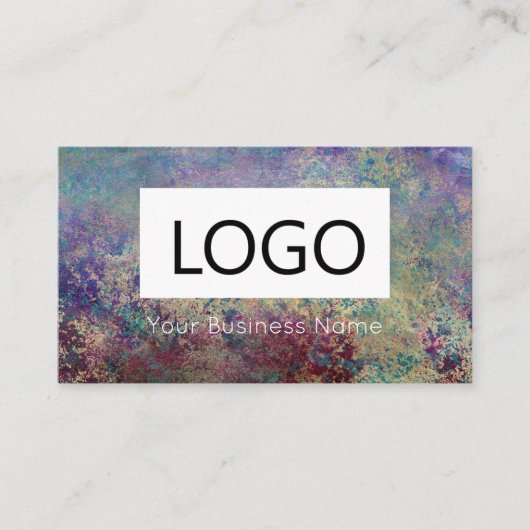 Aangepaste gedrukte Visitekaartjes - Peacock Color (Voorkant)