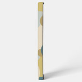 Aangepaste geel-blauwe molecule Samsung Phone Case Galaxy Hoesje (Linkerkant)