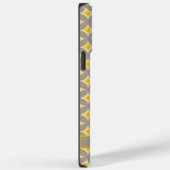 Aangepaste geel grijs sterren geometrisch Case-Mate iPhone case (Achterkant / Rechts)