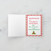 Aangepaste Geen Politiek Kerstfeest Uitnodiging (Binnen)