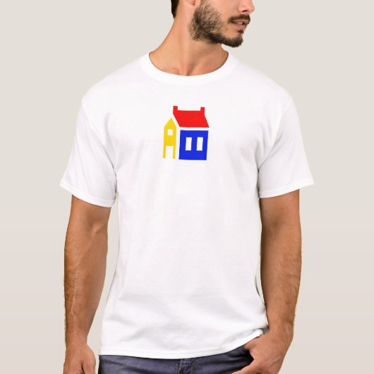 Aangepaste gefabriceerde startpunten t-shirt (Voorkant)