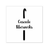 Aangepaste gehaakte zelfinktende rubberen stempel (Design)