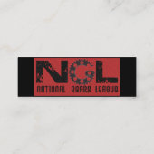 Aangepaste geheugenkaart mini visitekaartje (Achterkant)