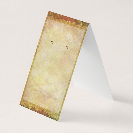 Aangepaste  Gehuurde DIY Oorbel Display Kaarten (Voorkant)