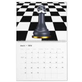 Aangepaste Gekke Chess Kalender (Mar 2026)