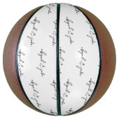 Aangepaste gekoppelde scriptnamen basketbal (Verticaal)