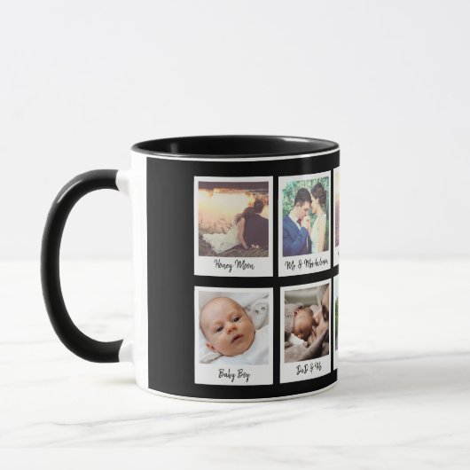 Aangepaste gelabelde afbeeldingen mok (Links)