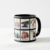 Aangepaste gelabelde afbeeldingen mok (Voorkant rechts)