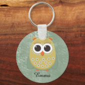 Aangepaste gele groene blauwe Oranje kieuwen op gr Sleutelhanger (Voorkant)