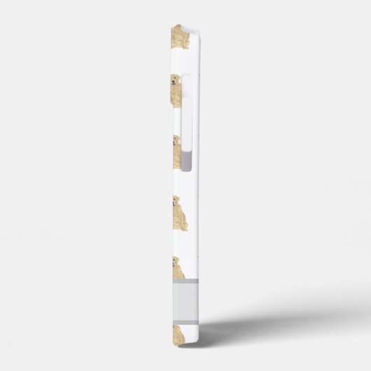 Aangepaste gele labrador Dog Case-Mate iPhone Case (Achterkant / Links)